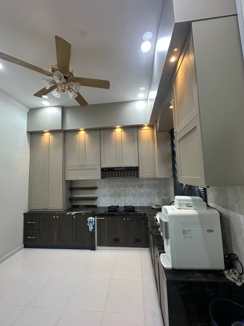 Modern Classic Greige & Dark Wood