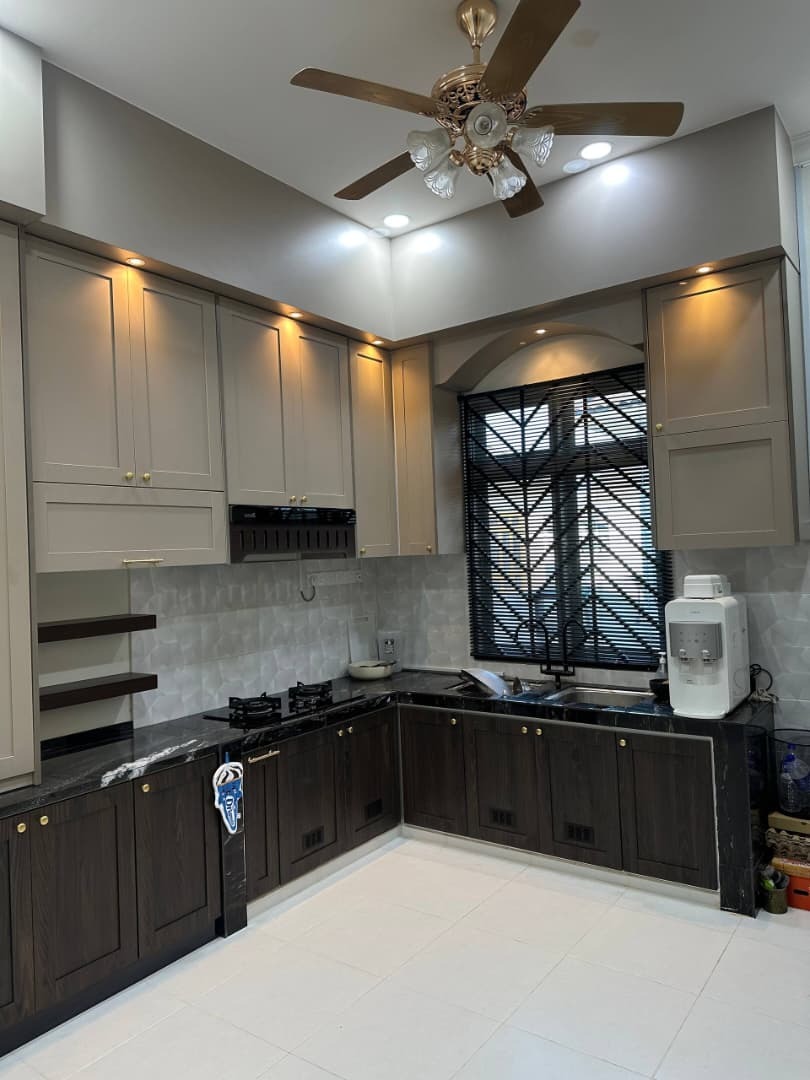 Modern Classic Greige & Dark Wood