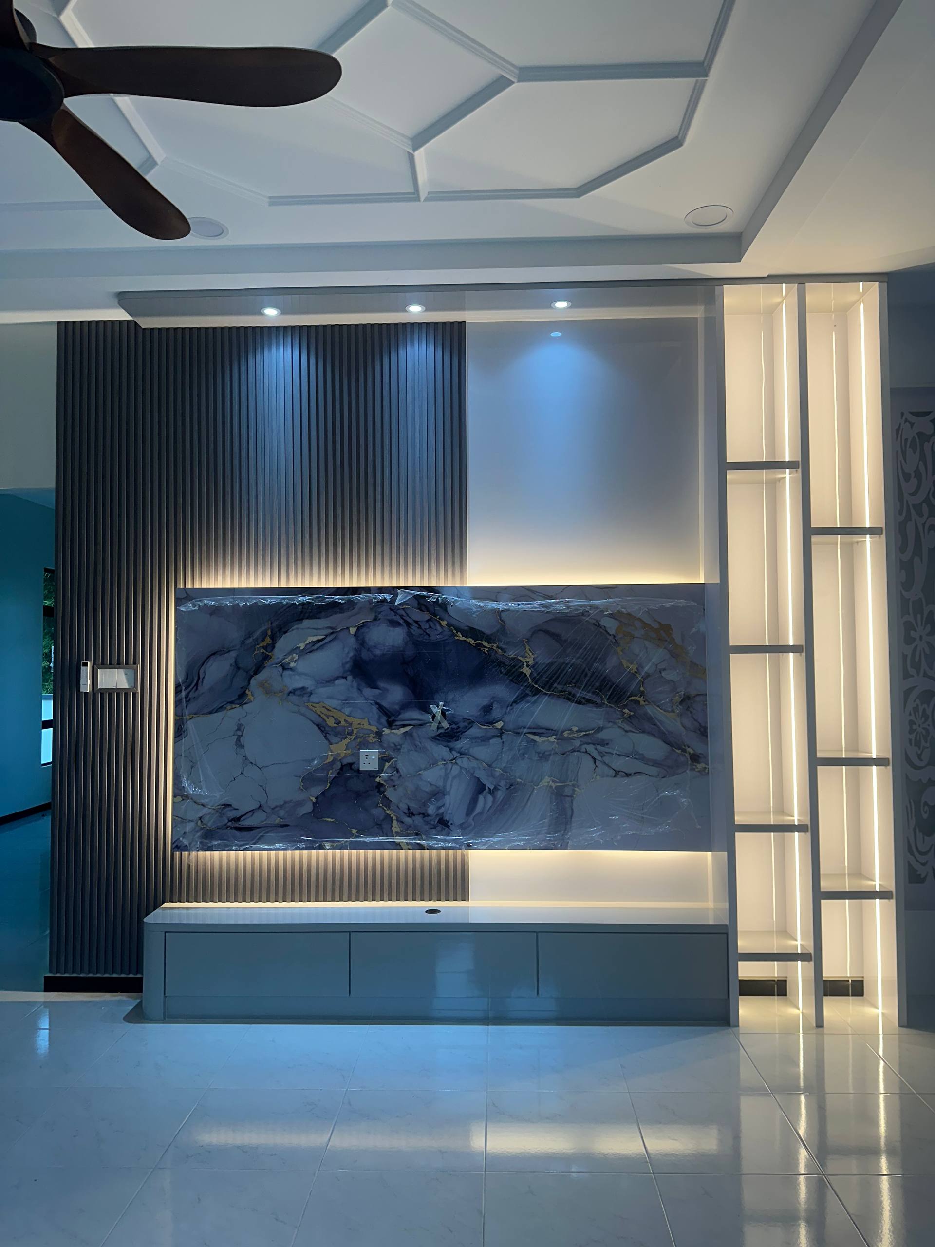 TV Console & Partition Wall