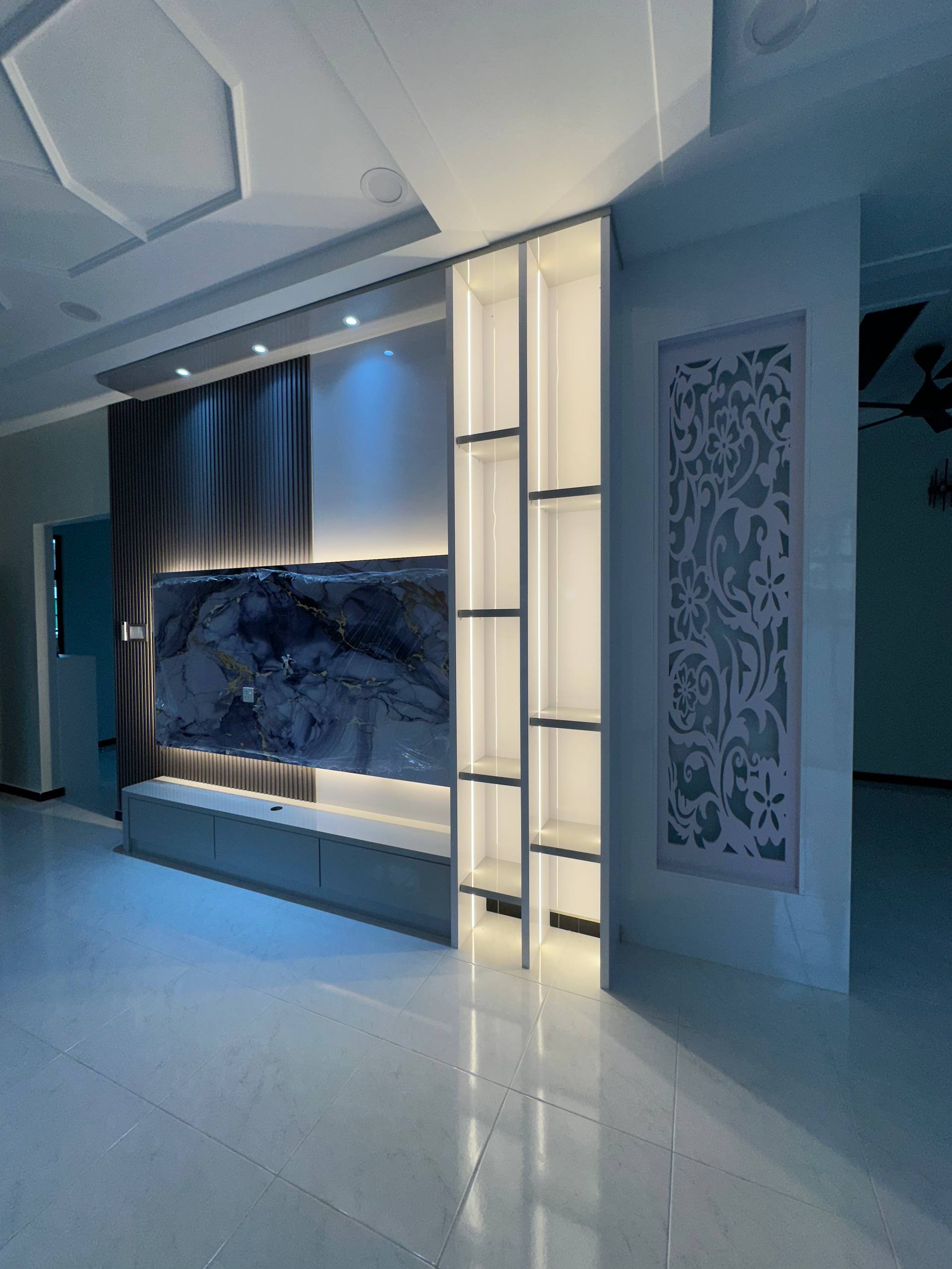 TV Console & Partition Wall